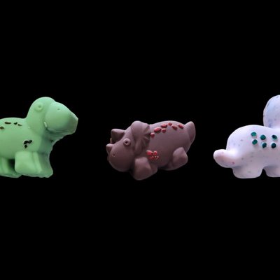 Dinosaur Cake Bites