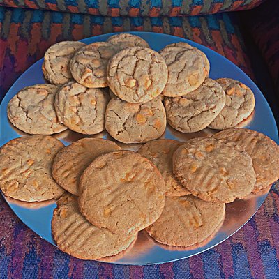Peanut butter Butterscotch Cookies 