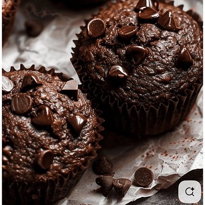 Double Chocolate Muffins 6 Pack 🍫 