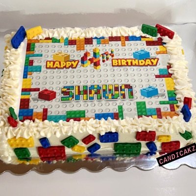 1/2 Sheet Cake