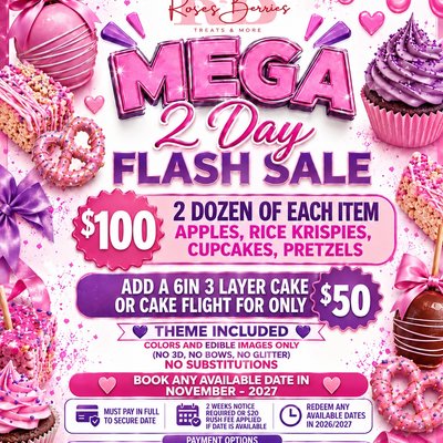 Mega 2 Day Flash Sale 