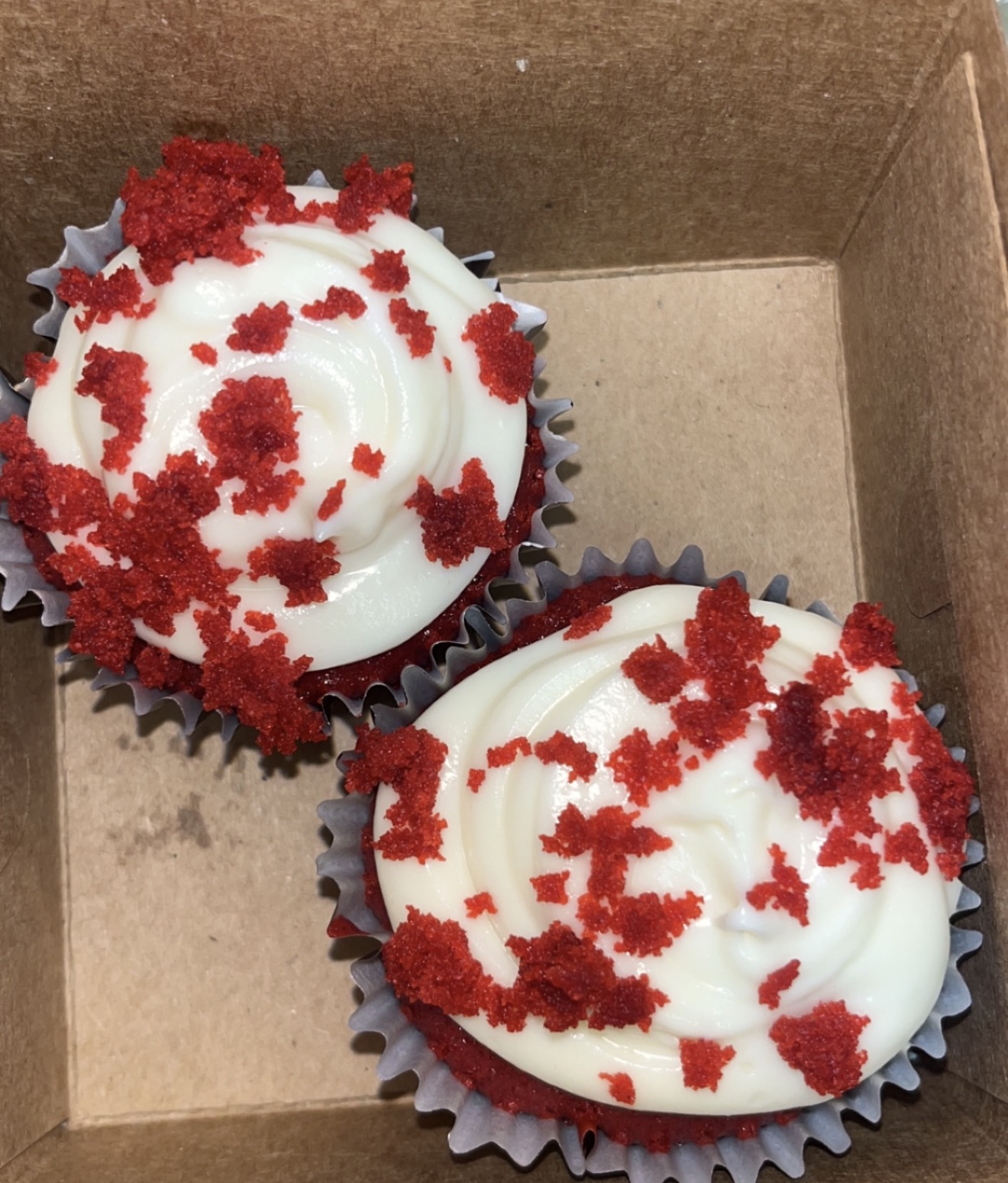 Red Velvet Cupcakes Half Dozen