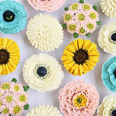 Floral Cupcakes