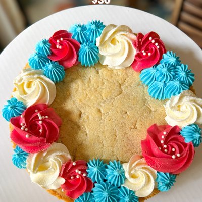 Single 8” Round Cookie Cake 