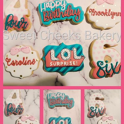 Decorated Sugar Cookies Tier 3 