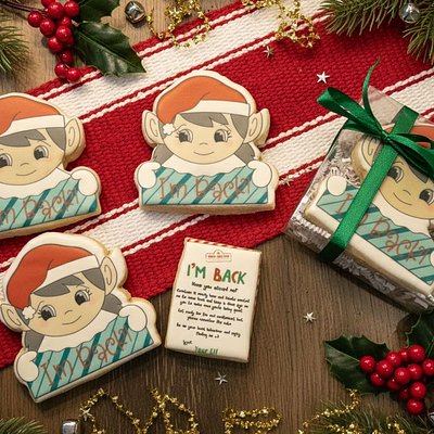 "I'm Back" Elf On The Shelf & Letter 