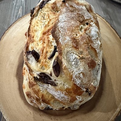 Olive & Parmesan Sourdough Loaf