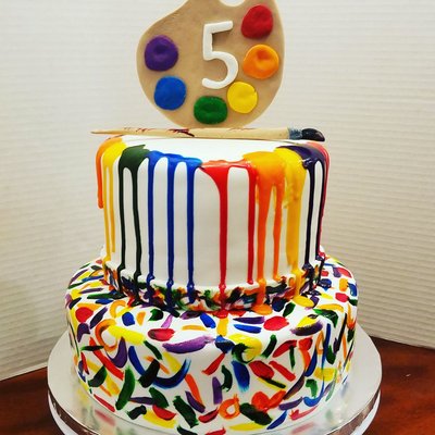 Celebration Tiered Cake 