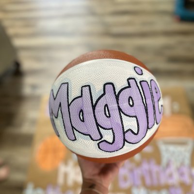 Painted Sports Balls