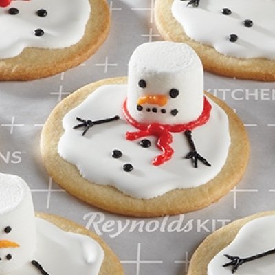 Melted Snowman Cookies - 6 Count