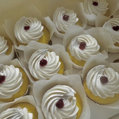 Lemon Raspberry Signature Cupcakes 