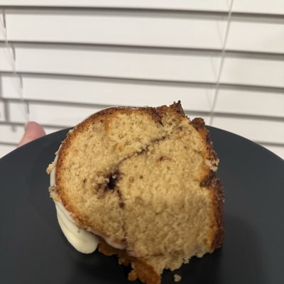 Cinnamon Down Bundt Cake By The Slice 