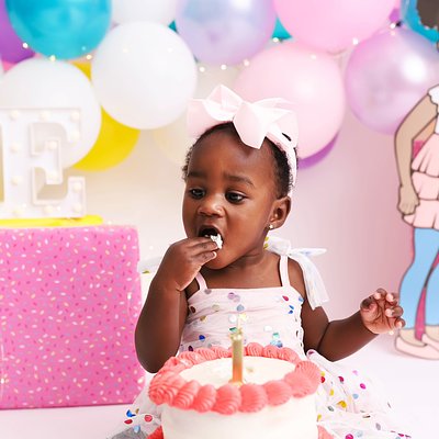 Lil’ Sweet Smash Cake 