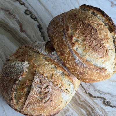 Roasted Garlic & Rosemary Sourdough