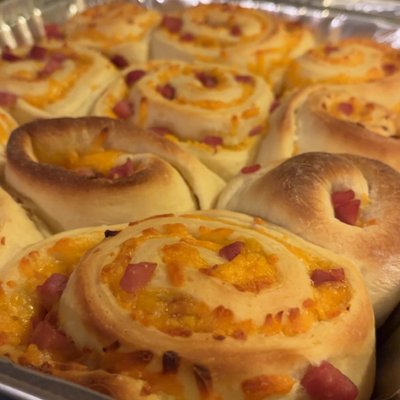 Ham And Cheese Rolls