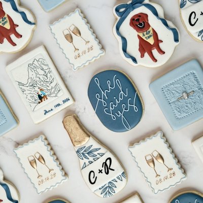 Custom Event Sugar Cookies ($85+/Dozen—Minimum 2 Dozen)