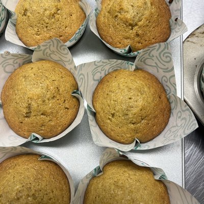 Orange Olive Oil Muffins No Sugar Added 6 Ct