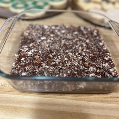 Chocolate Fudge: Candied Pecans Or Walnuts - 1/2 LB