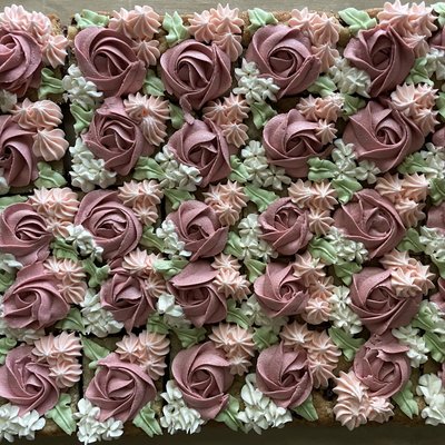 Bulk Rosette Cookie Squares (30)