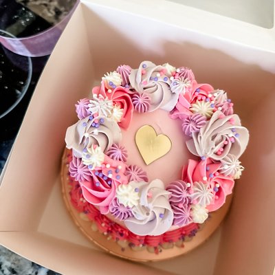 4” Birthday Smash Cake 