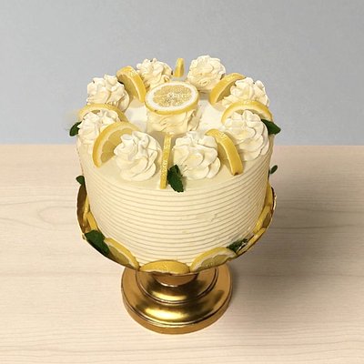 10” Lemon Mascarpone Cake
