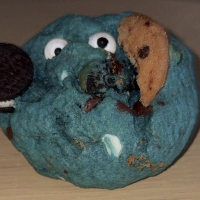 Blue Monster Cookies