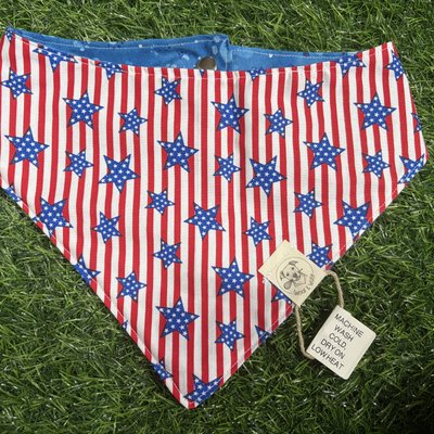 Extra Large Reversible Red, White & Blue