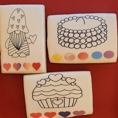 Paint, Color, Or Puzzle Cookies