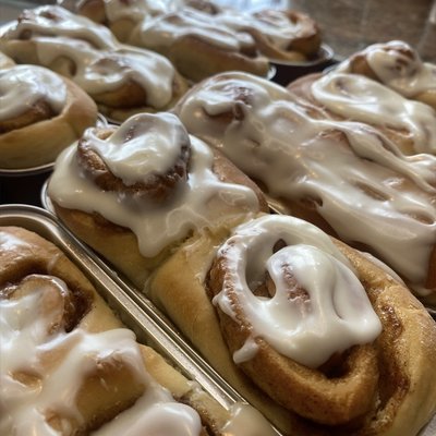 Cinna-Minis - Mini loaf Pan Cinnamon Rolls - DOZEN 