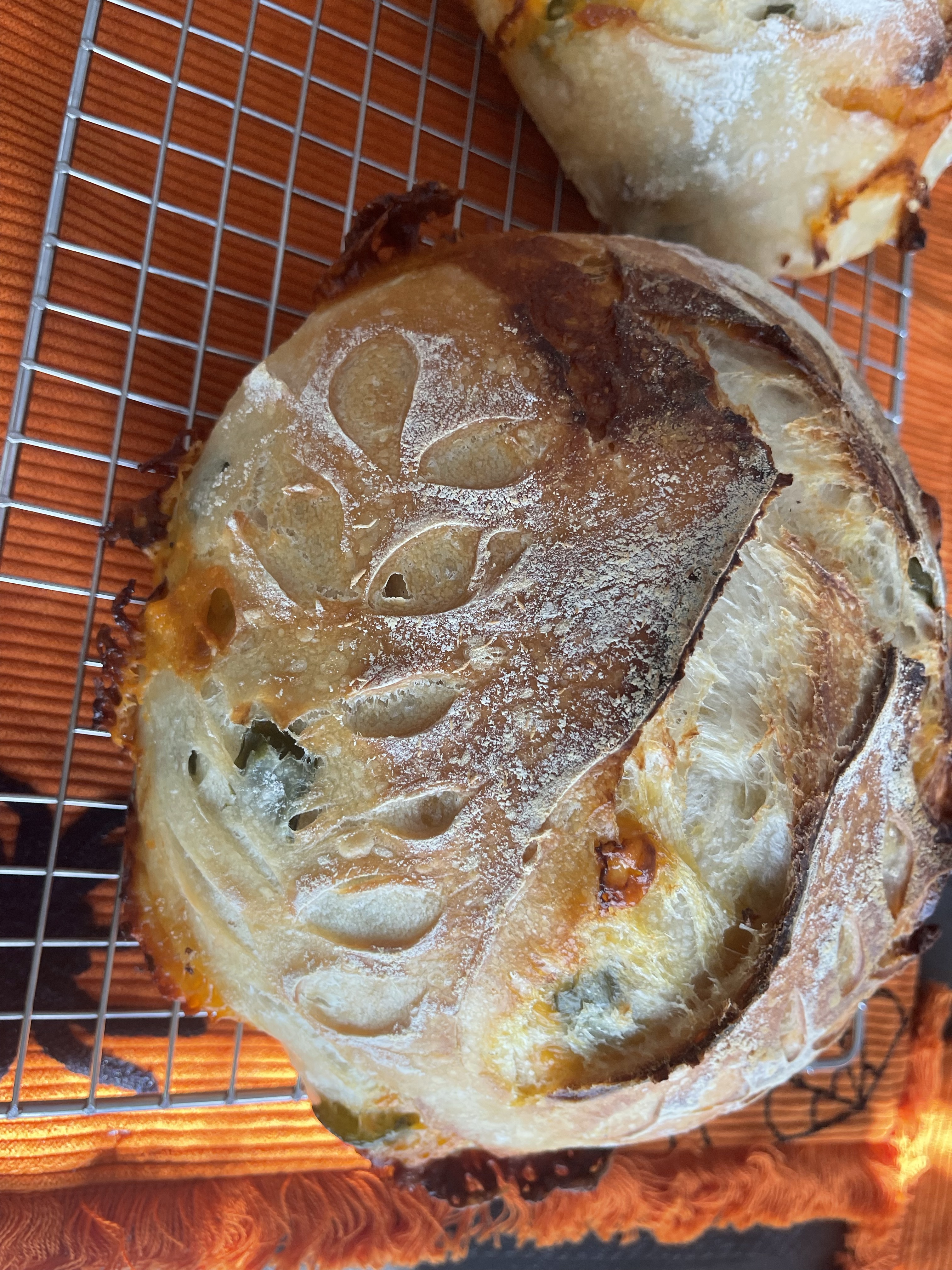 Jalapeño Cheddar Artisan Loaf