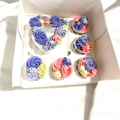 Bento Heart Cake Box