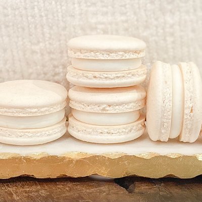 Dozen Wedding Cake Macarons