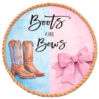 8x10 Printed Image Cake Topper