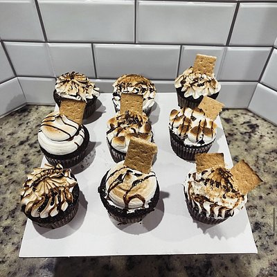 S’mores Cupcakes (4) 