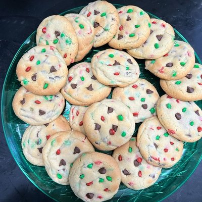 Chocolate Chip M & M Cookies