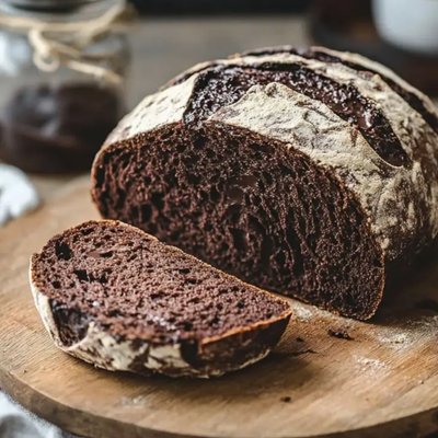 Double Chocolate Sourdough Boule