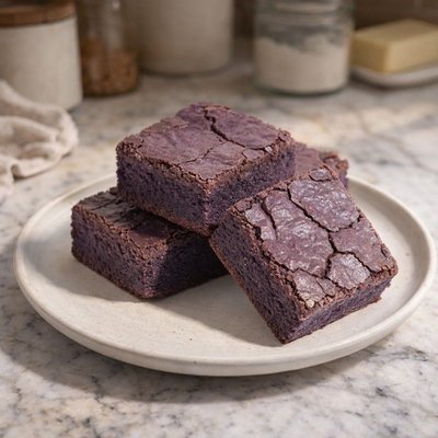Ube Brownies - 3 pack