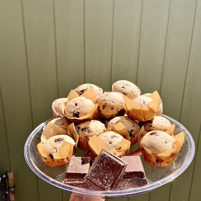 Sourdough Chocolate Chunk Muffins 