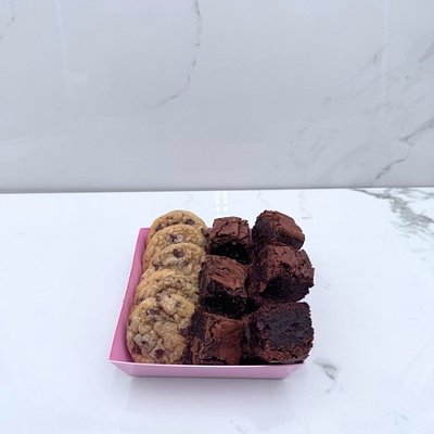 Valentine Mini Chocolate Chip Cookies & Brownie Bites
