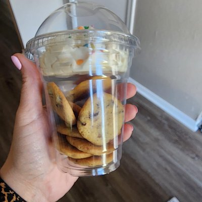 Mini Cookie Cup With/Without Frosting