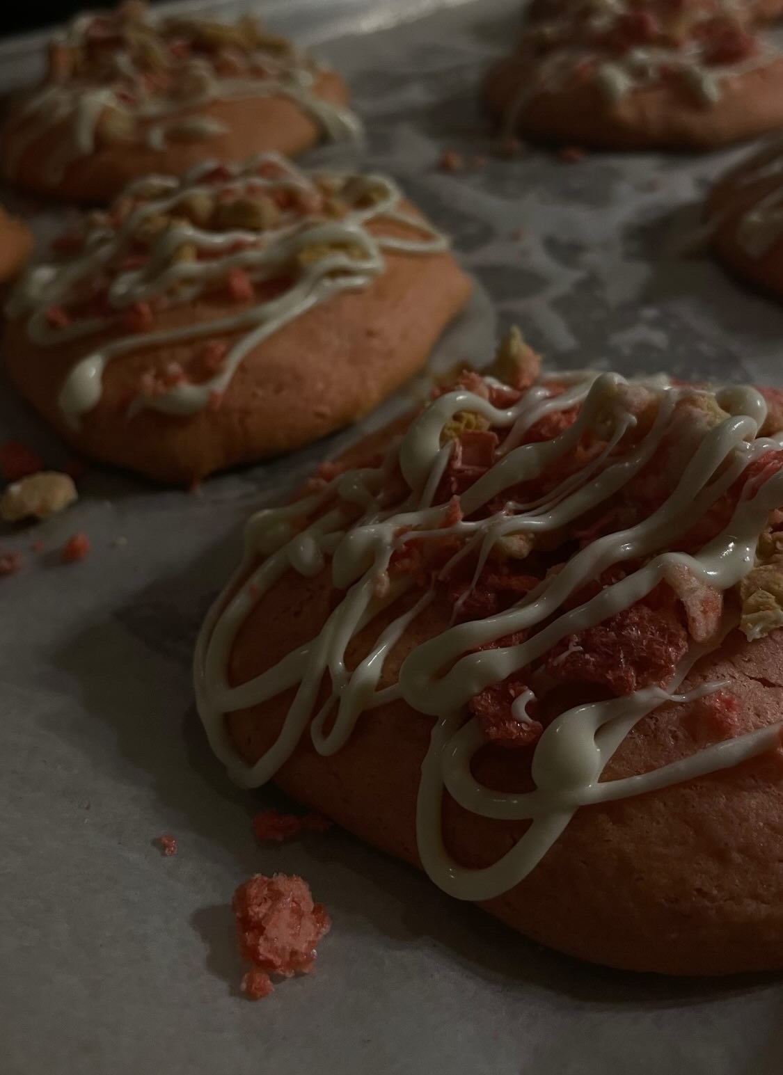 Strawberry Crunch Cookie