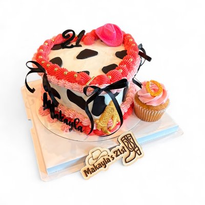 Custom Heart Cake