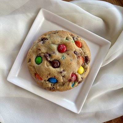 M & M Chocolate Chip Cookie 4” (Bakery Size)