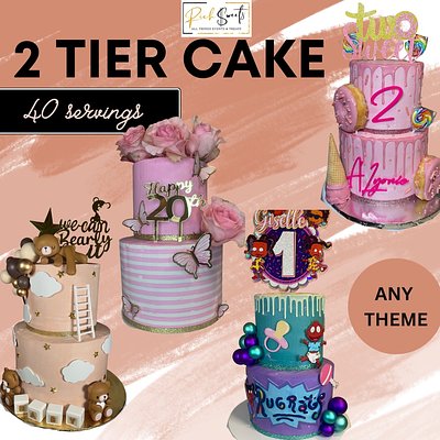 2 Tier Cake Freestyled