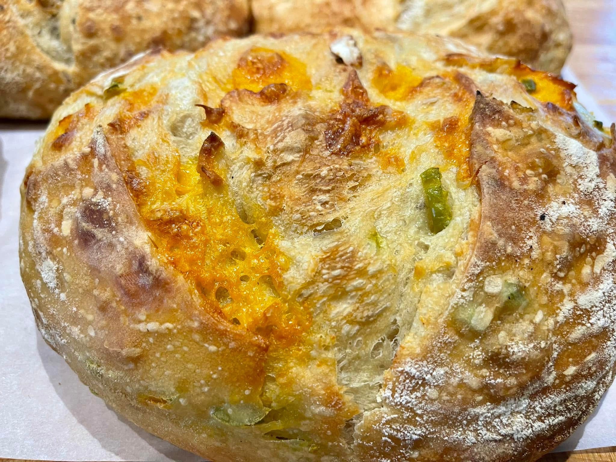 Cheddar Jalapeno Sourdough 
