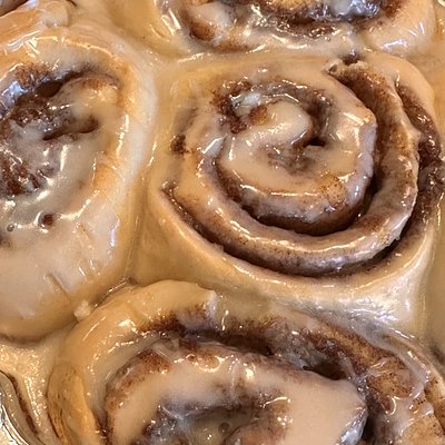 Red Rock Swirls Cinnamon Rolls