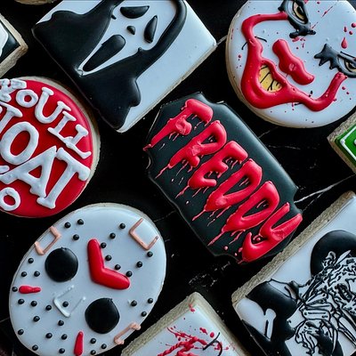 ☠️ Horror Movie Cookie Set 