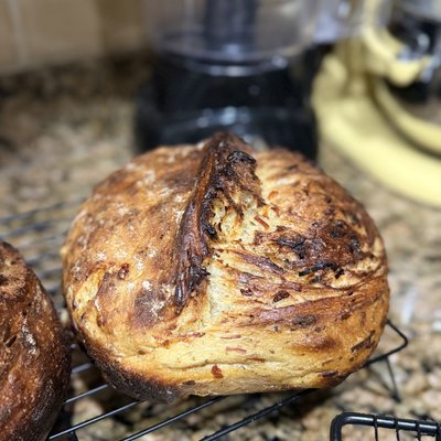 Hot Honey With Asiago And Parmesan 