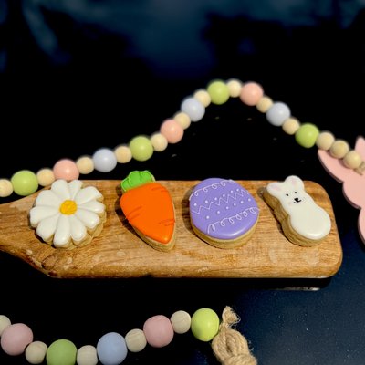 Mini Decorated Sugar Cookies 