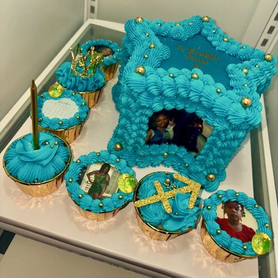 Star Cake Board